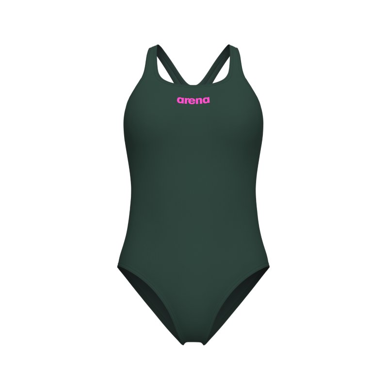 ARENA Maillot de bain 1 pièce femme Team Swim Pro Vert et rose