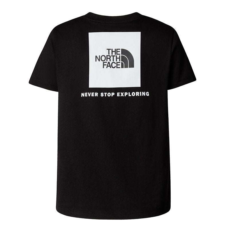 THE NORTH FACE Tee-shirt à manches courtes garçon Box Nse Noir et blanc