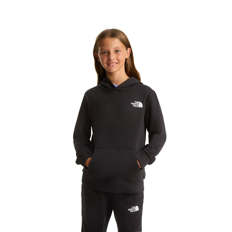 THE NORTH FACE Sweatshirt à capuche garçon Simple Dome Noir
