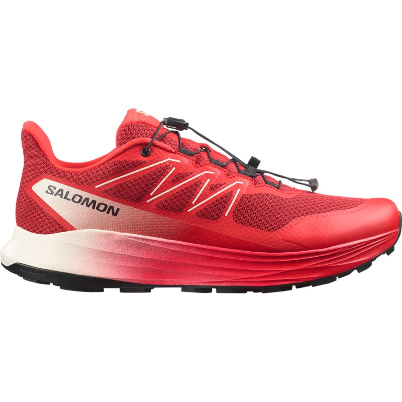 SALOMON Chaussures de running homme Alpharide 2 Rouge et blanc