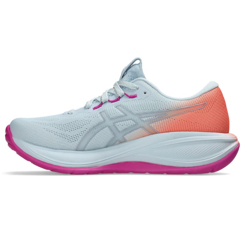 ASICS Chaussures de running femme Gel-Cumulus 28 Bleu et orange