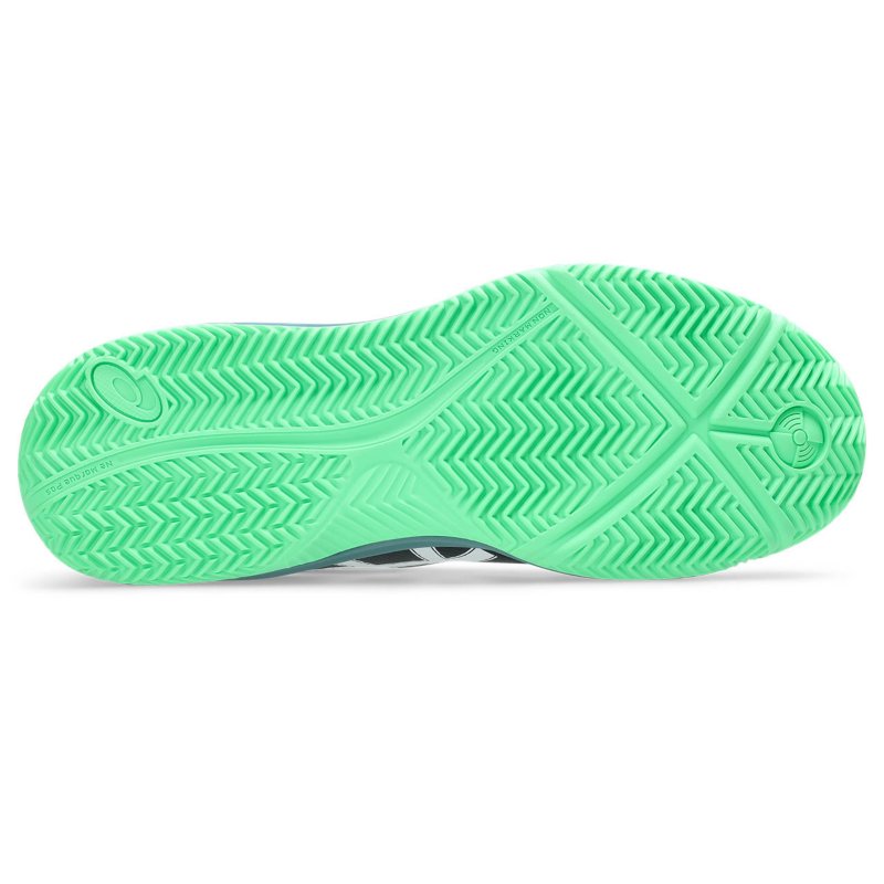 ASICS Chaussures de padel homme Gel-Dedicate 8 Noir et vert
