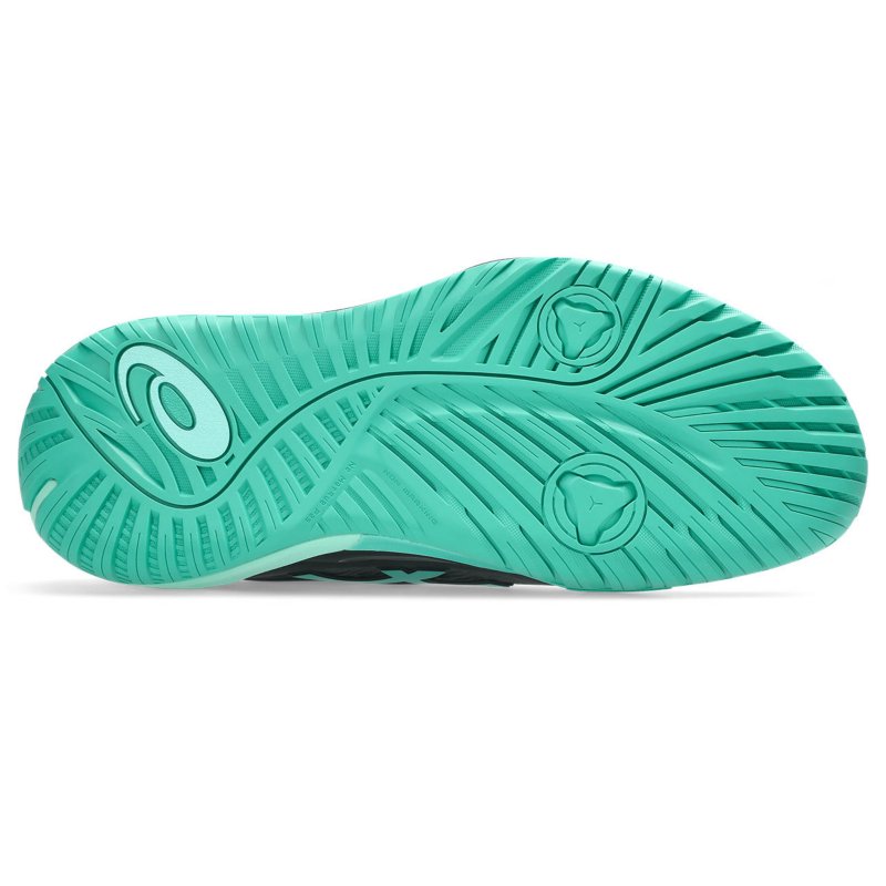 ASICS Chaussures de tennis homme Gel-Resolution X Noir et vert