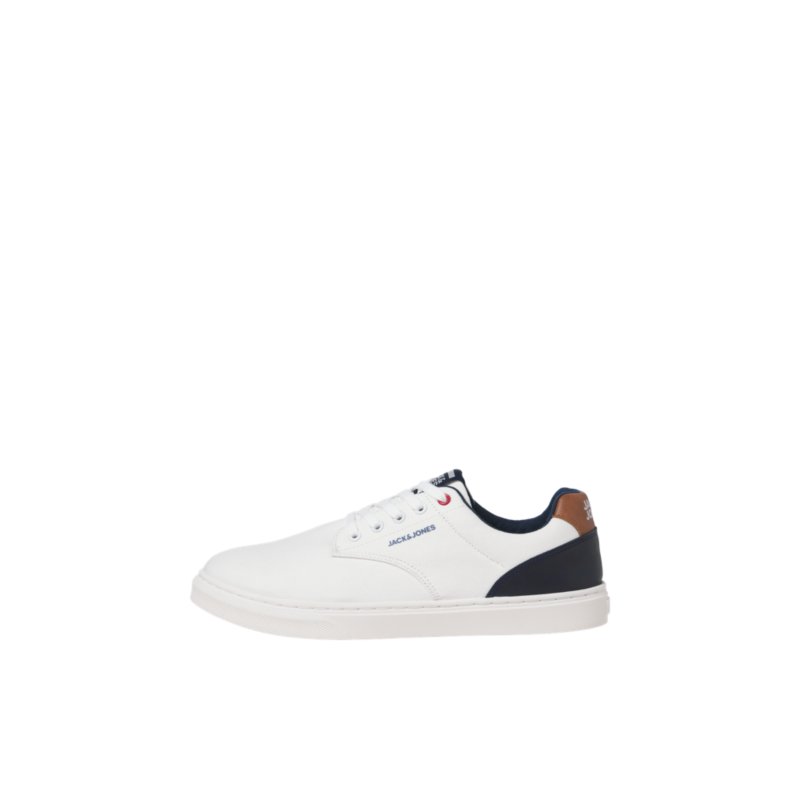 JACK & JONES Chaussures en toile homme Adam Blanc