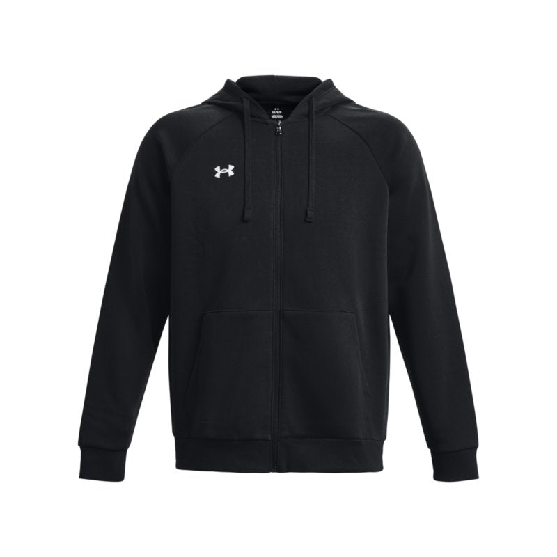 UNDER ARMOUR Sweatshirt zippé à capuche homme Rival Fleece Noir