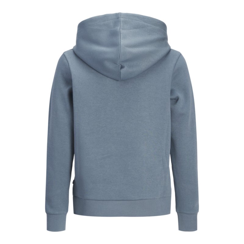 JACK JONES JUNIOR Sweatshirt à capuche garçon Corp Logo Gris