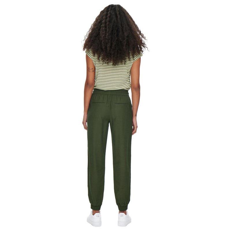 ONLY Pantalon femme Kelda-Emery Vert