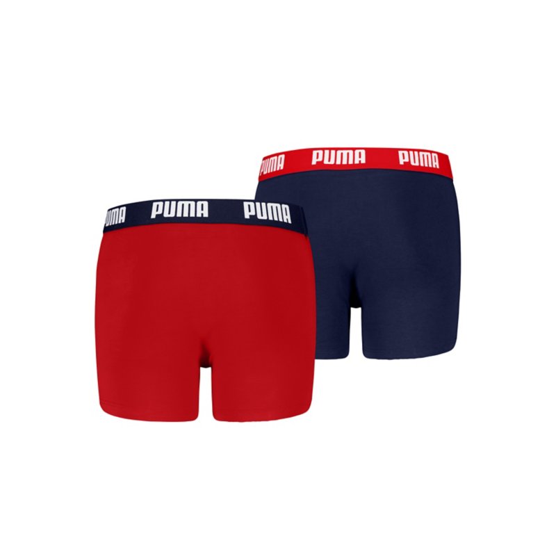 PUMA Boxer garçon Everyday 2P Rouge et marine