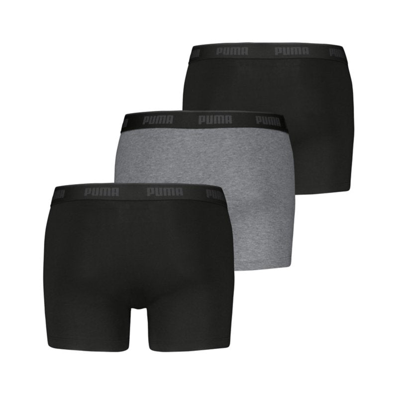 PUMA Boxer homme 3P Gris