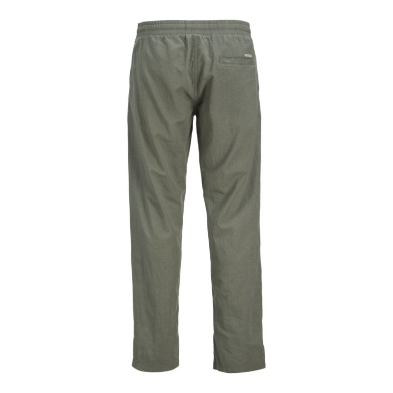 JACK & JONES Pantalon homme en lin Vert