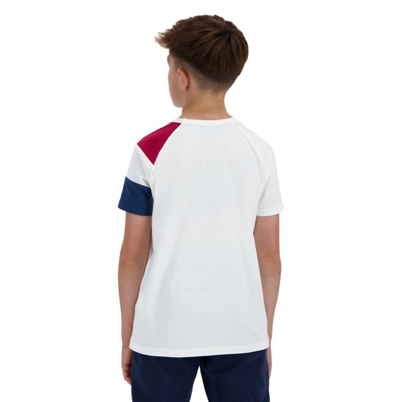 LE COQ SPORTIF Tee-shirt à manches courtes garçon N°1 Blanc