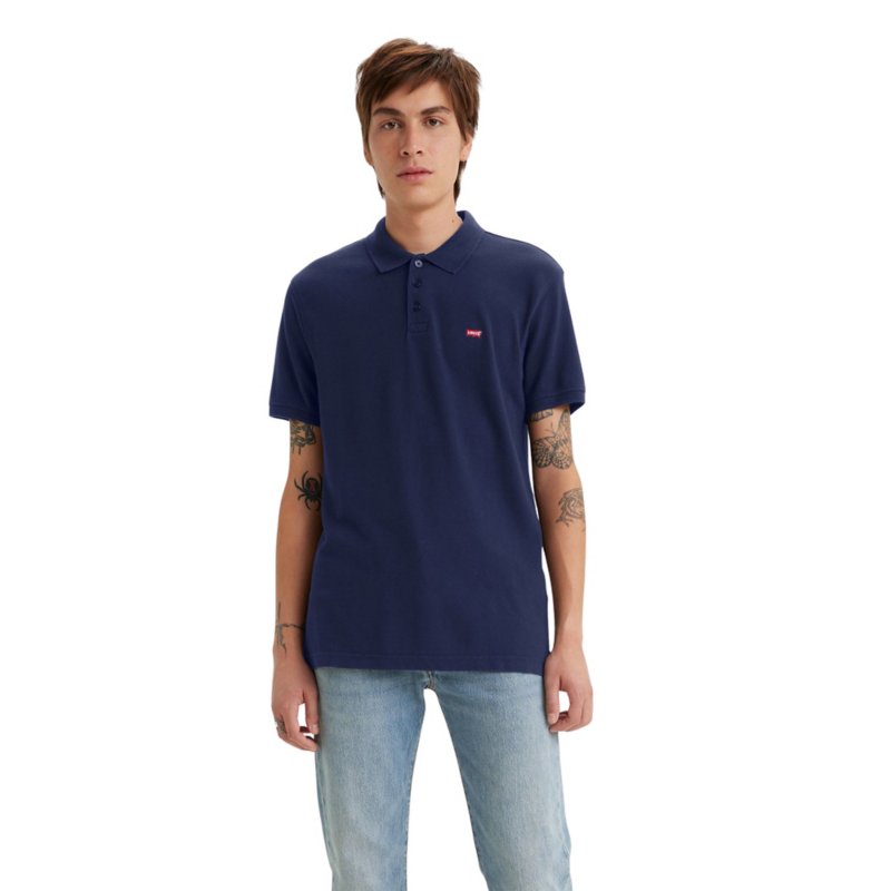 LEVIS Polo à manches courtes homme Housemark Bleu