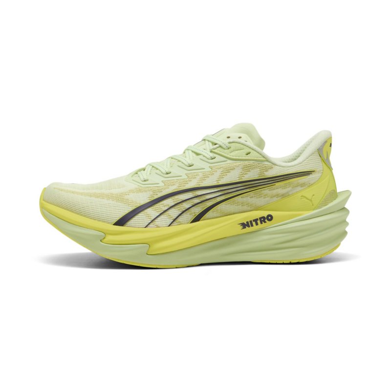 PUMA Chaussures de running homme Deviate Nitro 4 Vert