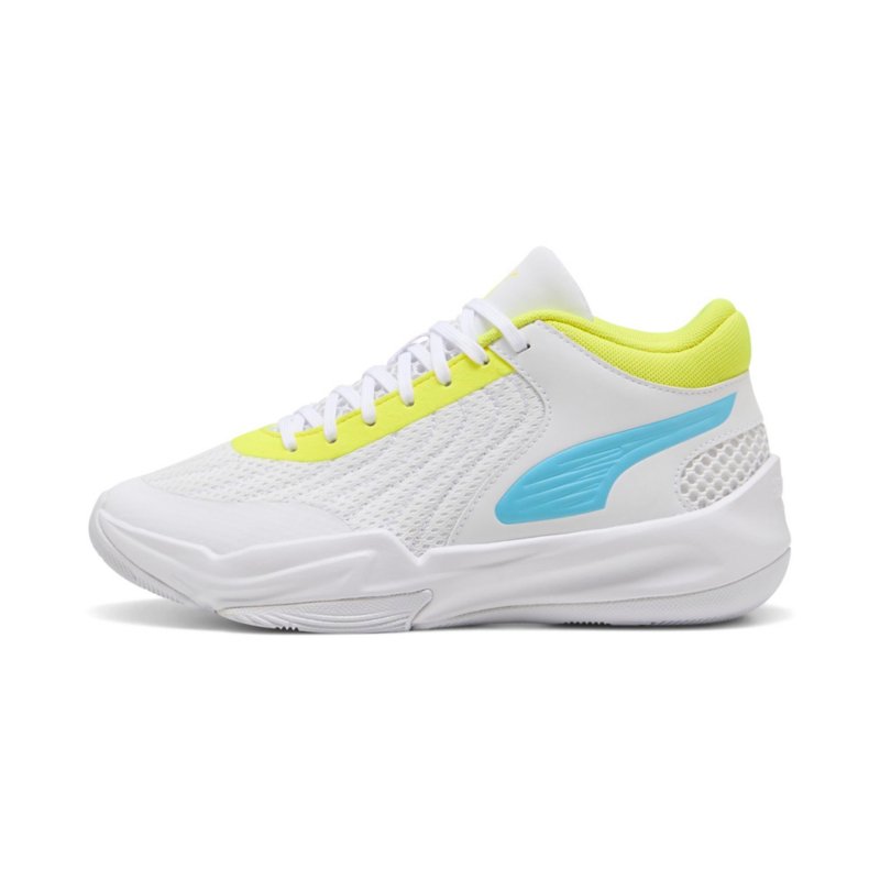 PUMA Chaussures de basketball enfant Court Pro 2 Blanc