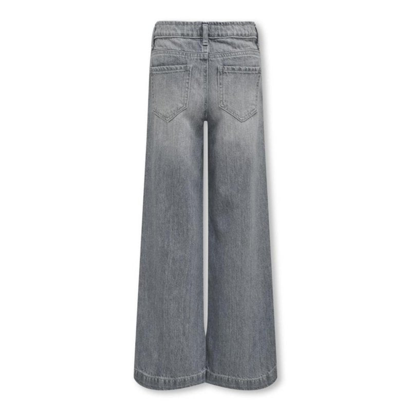 KIDS ONLY Jean fille Comet Wide Leg Dnmat Gris