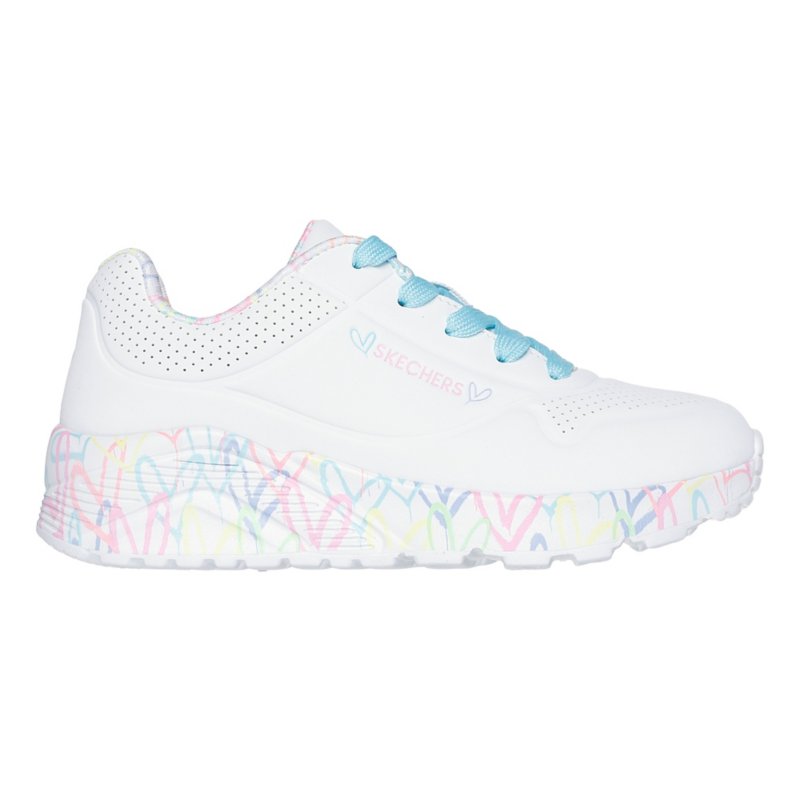SKECHERS Sneakers enfant Uno Lite - Lovely Luv Blanc