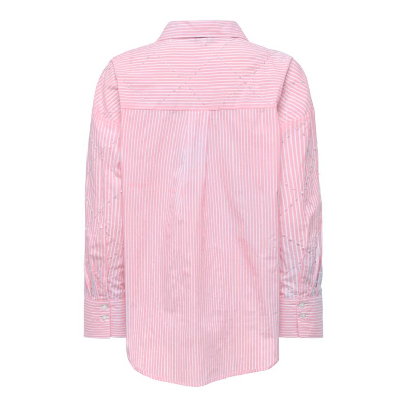 ONLY Chemise à manches longues femme Zelena Rouge