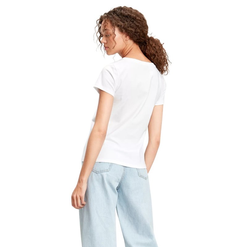 LEVIS Tee-shirt à manches courtes femme Perct Blanc