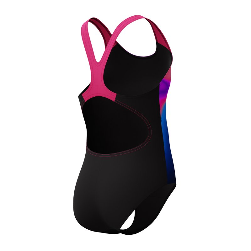 SPEEDO Maillot de bain 1 pièce fille Printed Splashback Noir