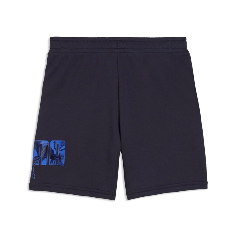 PUMA Short garçon Ess Logo Story 2 Bleu