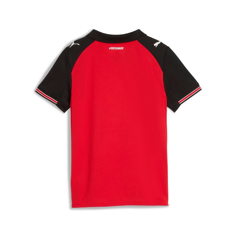 PUMA Maillot de football enfant SRFC Domicile Replica Jr 25/26 Rouge