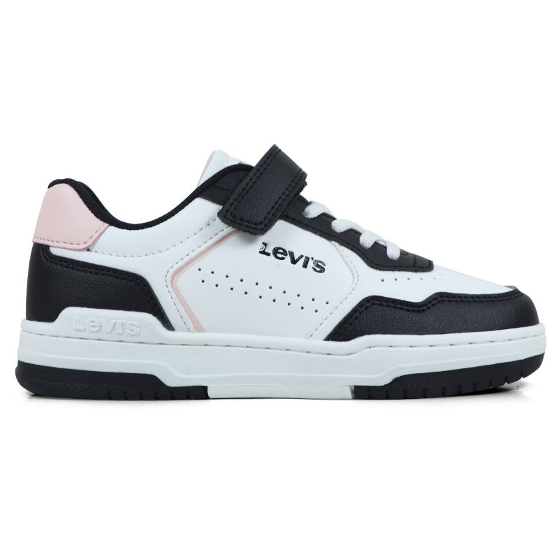 LEVIS KIDS Sneakers enfant Elliot SE blanc, noir et rose