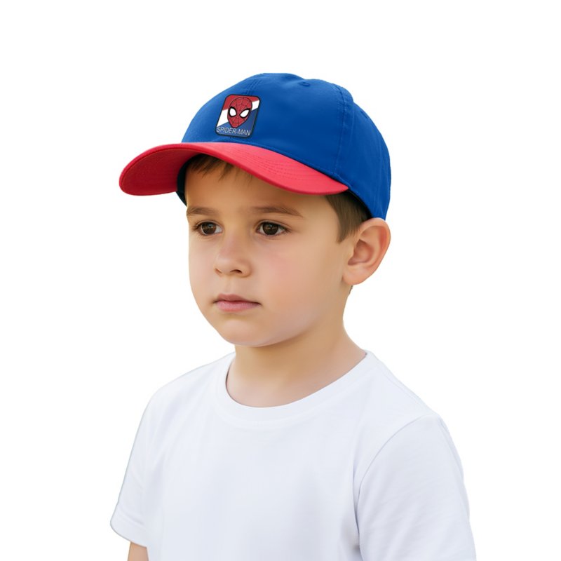 SPIDERMAN Casquette garçon Acc BLEU