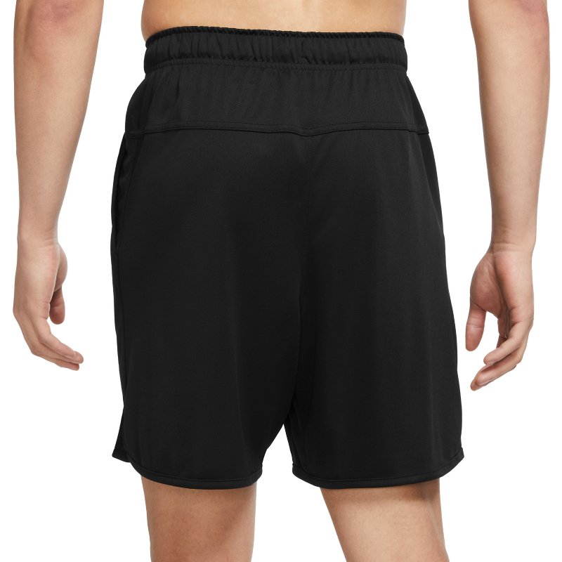 NIKE Short de training homme Dri-FIT Totality Noir, gris et blanc