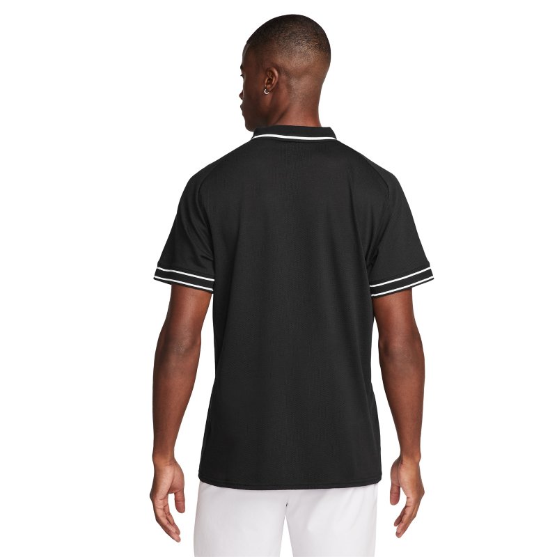 NIKE Tee-shirt à manches courtes homme Court Heritage Noir et blanc