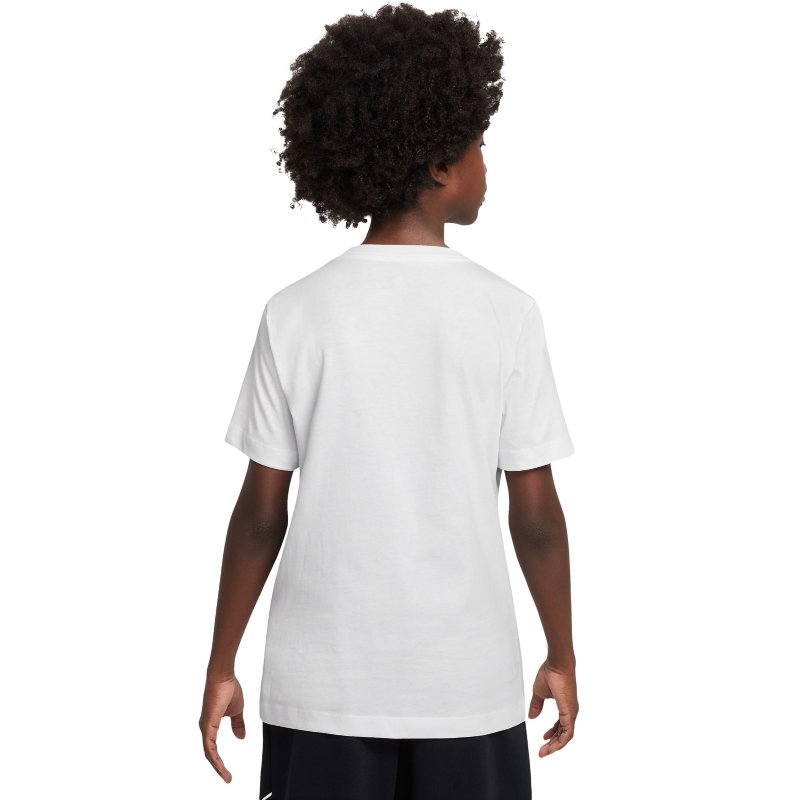 NIKE Tee-shirt à manches courtes garçon Sportswear Blanc