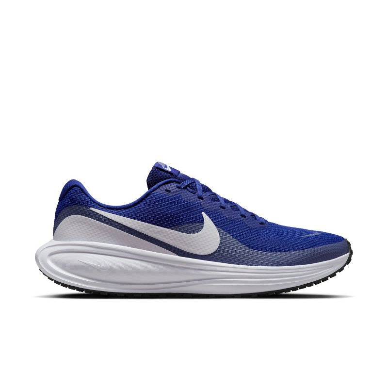 NIKE Chaussures de running homme Revolution 8 Bleu et blanc