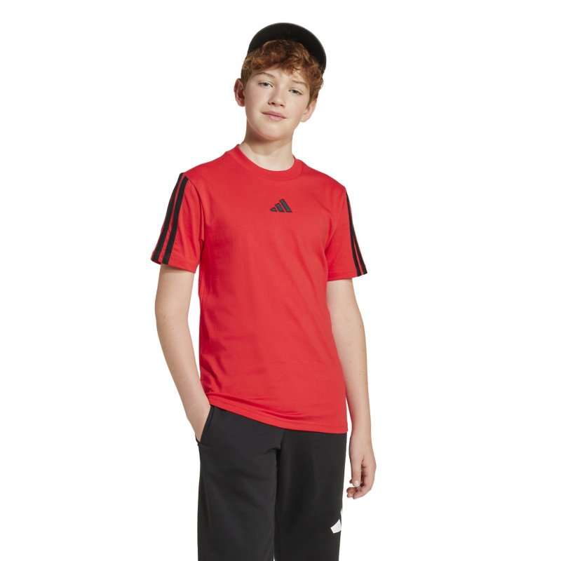 ADIDAS Tee-shirt à manches courtes garçon Essentials Rouge