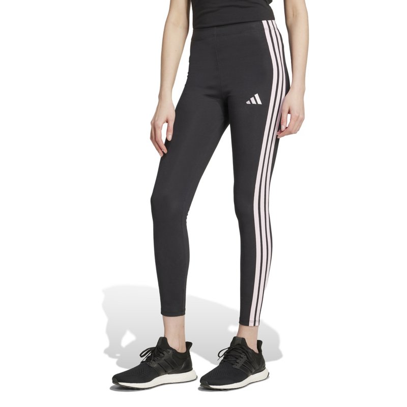 ADIDAS Legging femme coton 3 bandes Essentials Noir