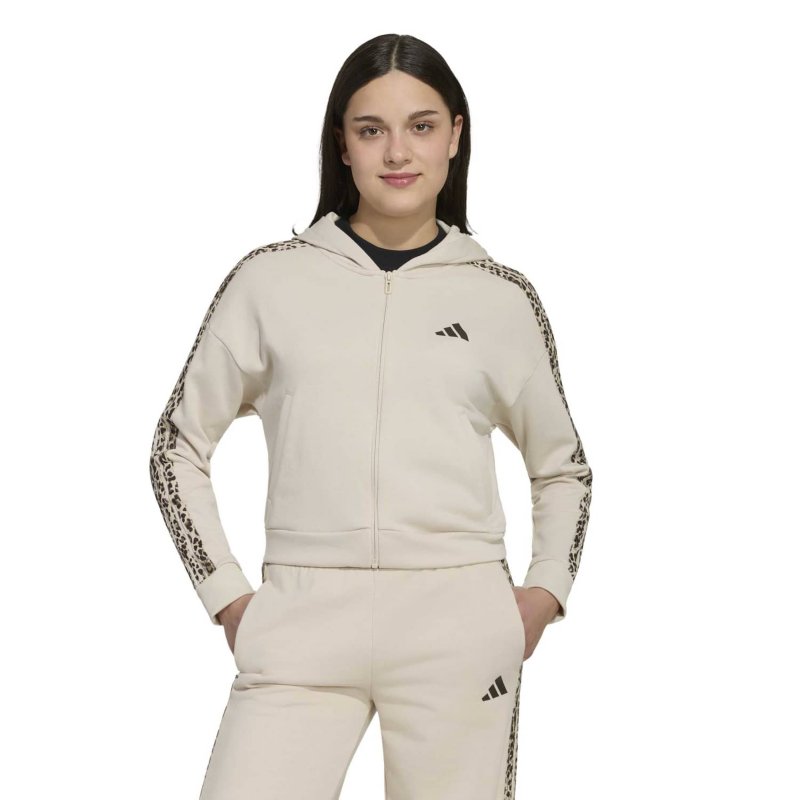 ADIDAS Sweatshirt zippé à capuche fille Seasonals animal