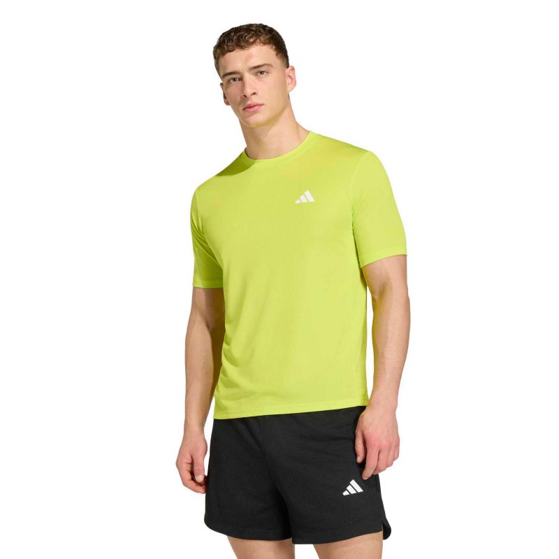 ADIDAS Tee-shirt de training à manches courtes homme Workout Essentials base Jaune