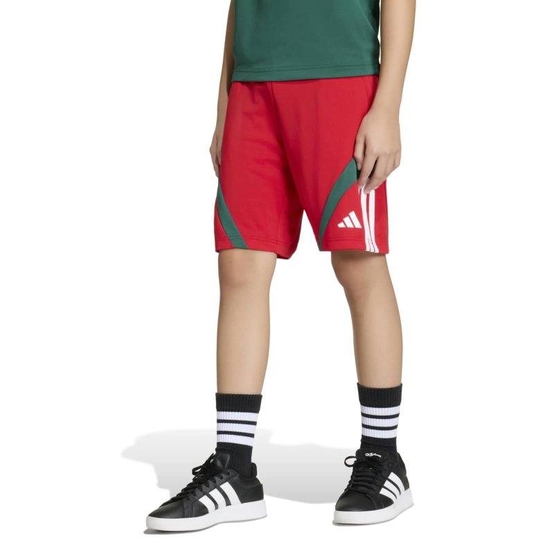 ADIDAS Short de training garçon House of Tiro Rouge