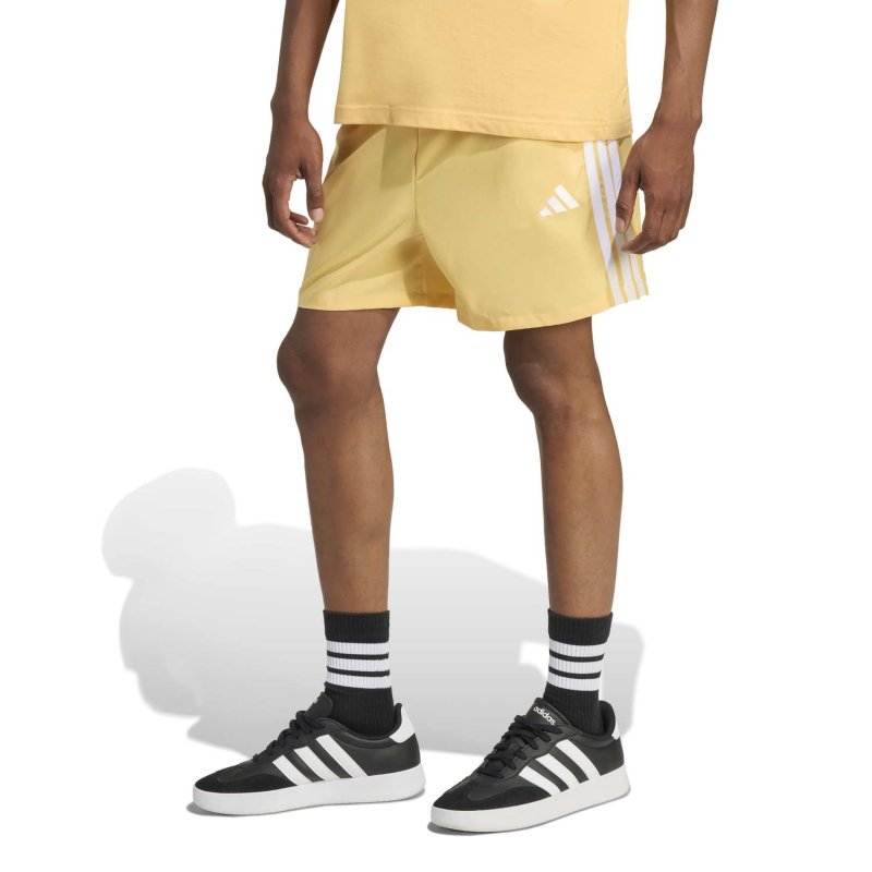 ADIDAS Short homme Essentials 3 bandes Chelsea Orange