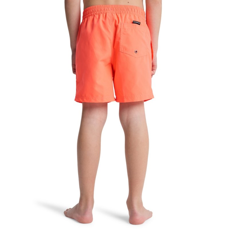 QUIKSILVER Short de bain garçon Everyday Volley 14" Orange
