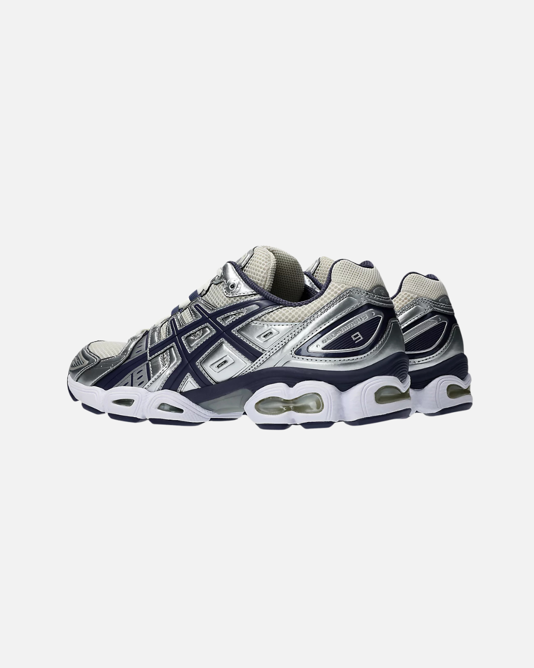 Asics Gel-Nimbus 9 - Gris/Bleu