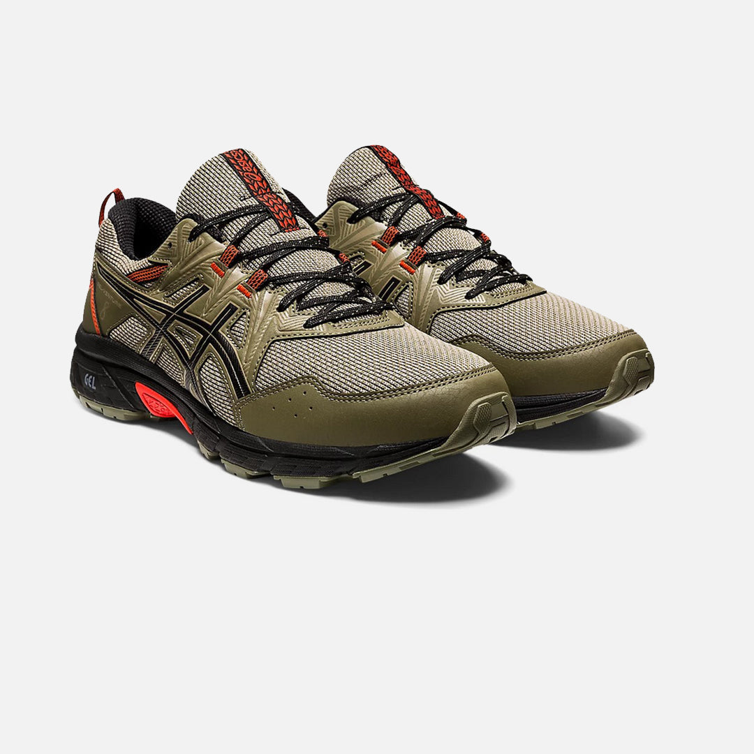 Asics Gel Venture 8 - Kaki/Orange/Noir
